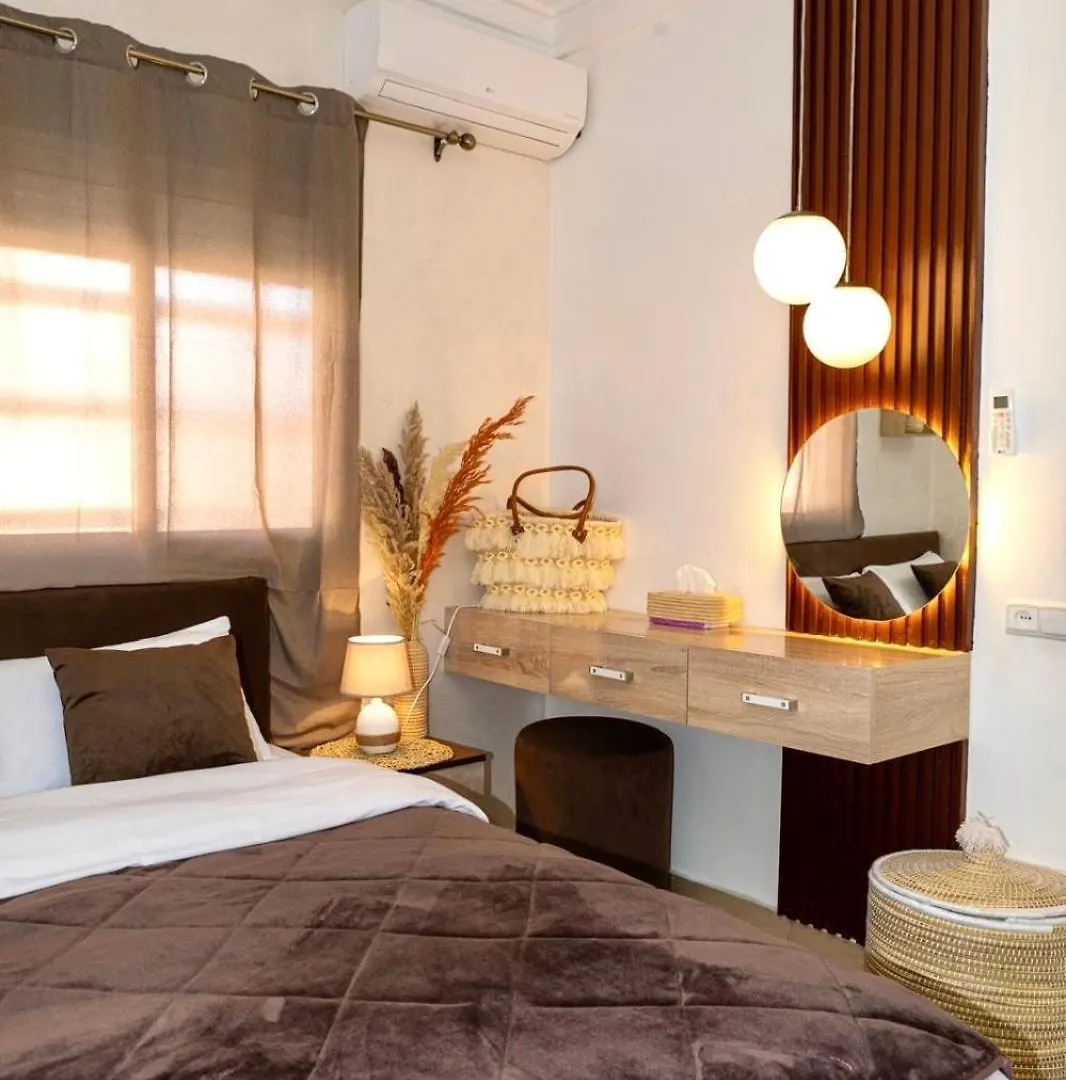 Appartement Proche Gueliz Et Jardins Majorelle, Parking ,Wifi, Netflix Marrakesh 0*,