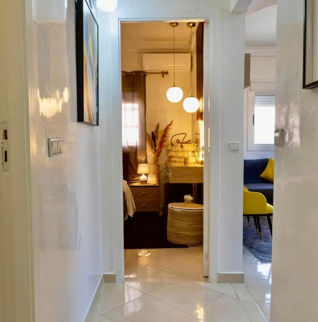 Lägenhet Appartement Proche Gueliz Et Jardins Majorelle, Parking ,Wifi, Netflix Marrakesh Marocko